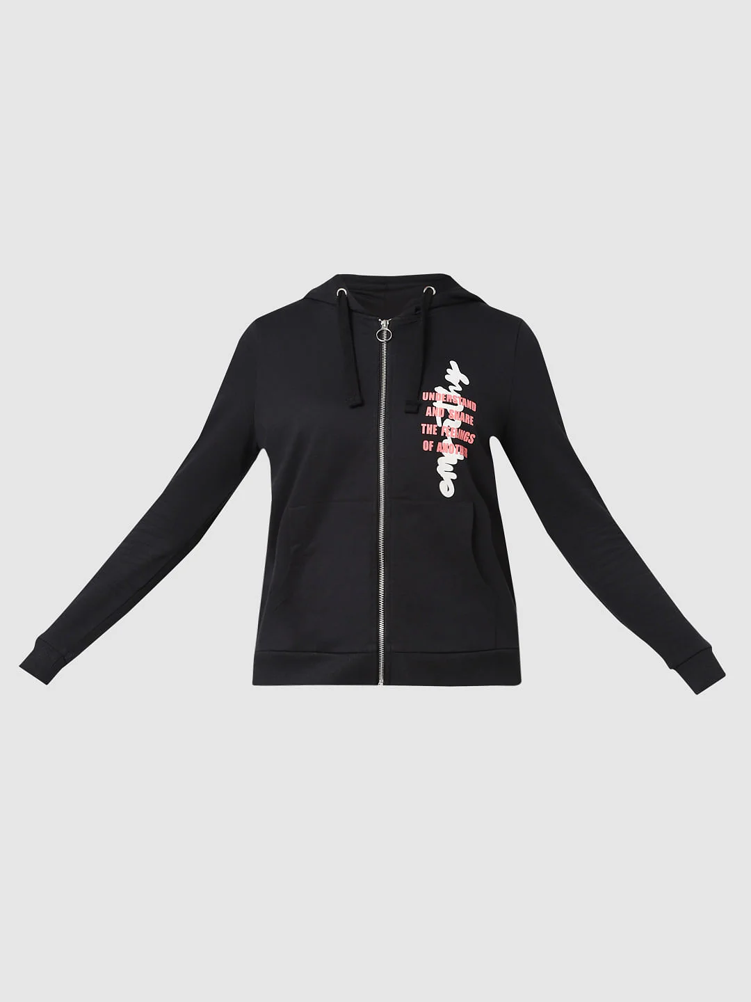 Black Graphic Print Sweatshirt - Image 6