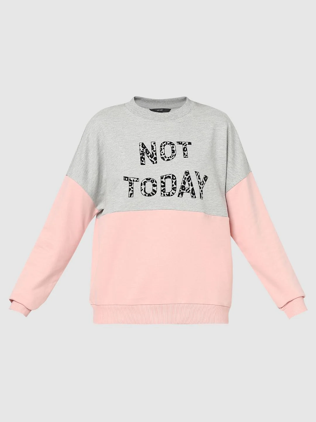 Pink Colourblocked Sweatshirt - Image 6
