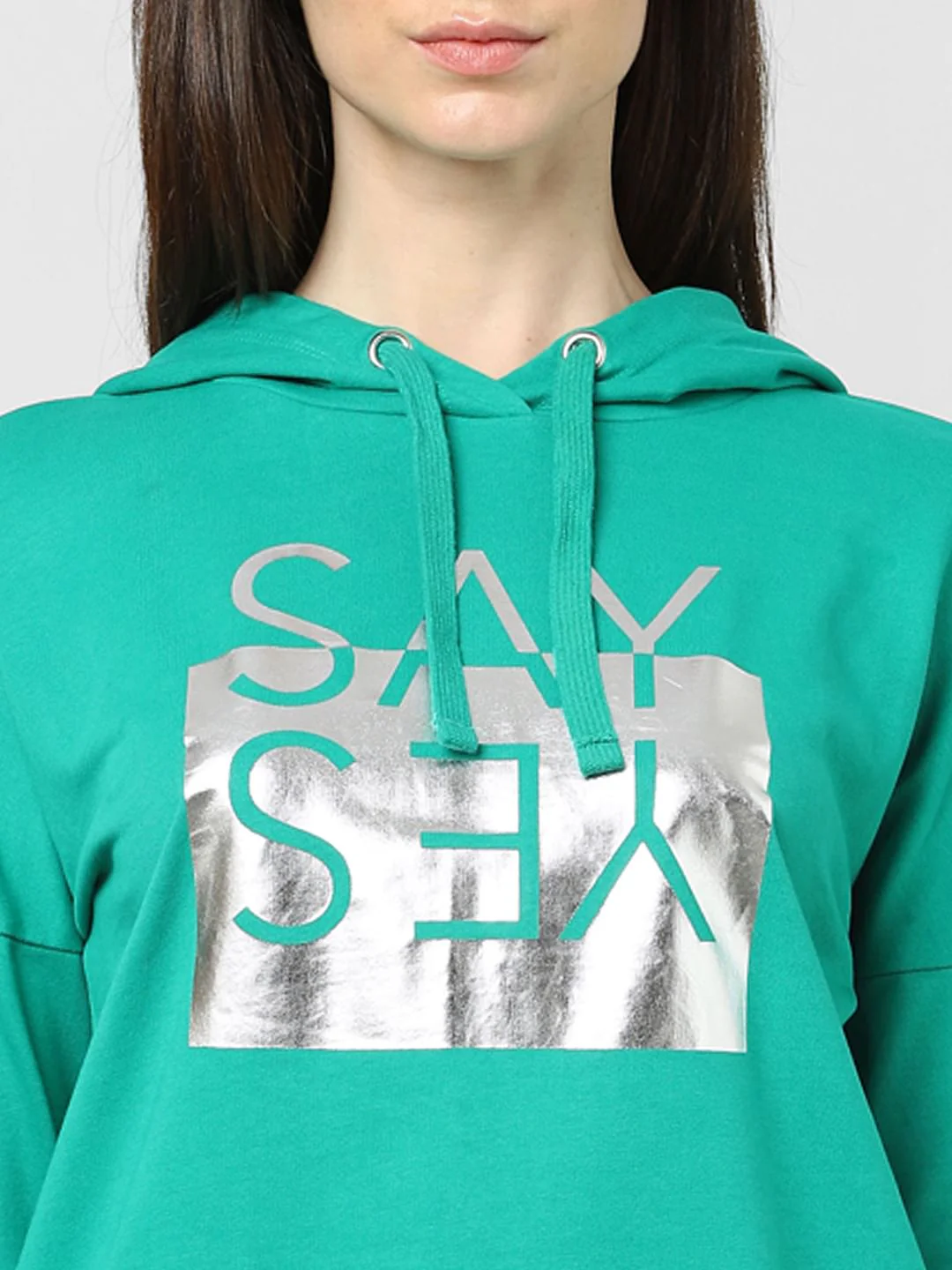 Green Hooded Sweatshirt - Image 5