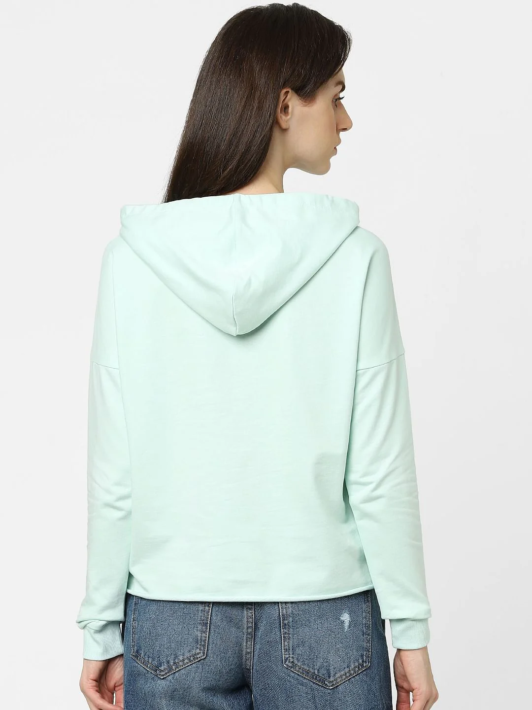 Blue Typographic Print Sweatshirt - Image 3