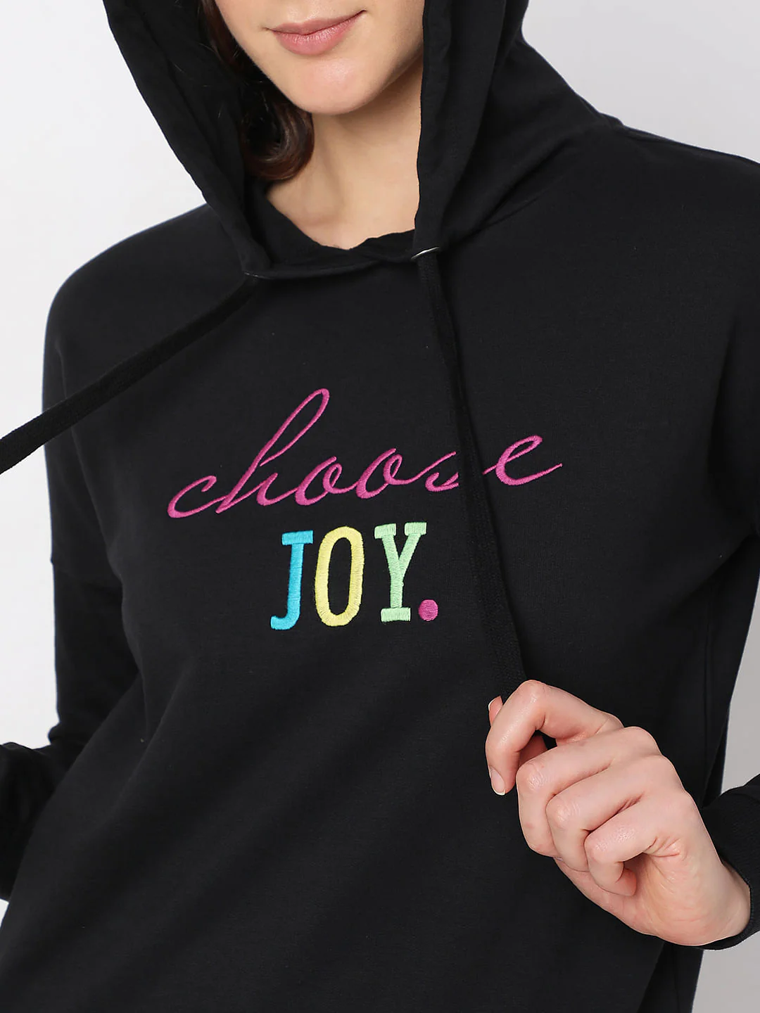 Black Hooded Sweatshirt - Image 6