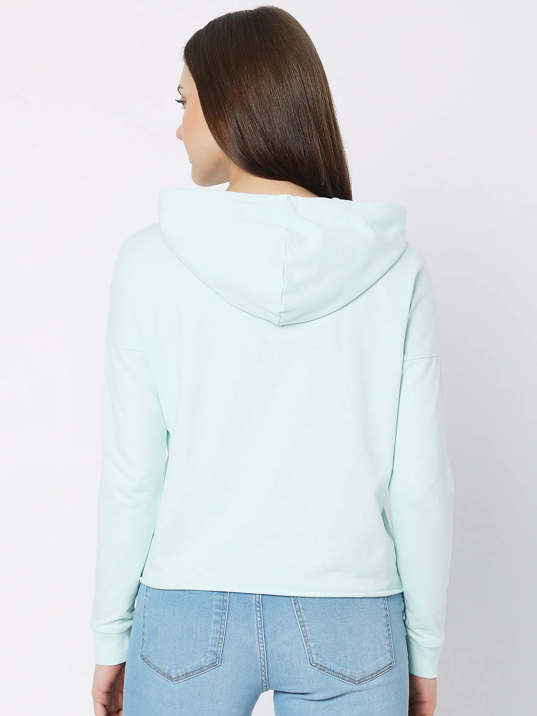 Blue Typographic Print Sweatshirt - Image 3