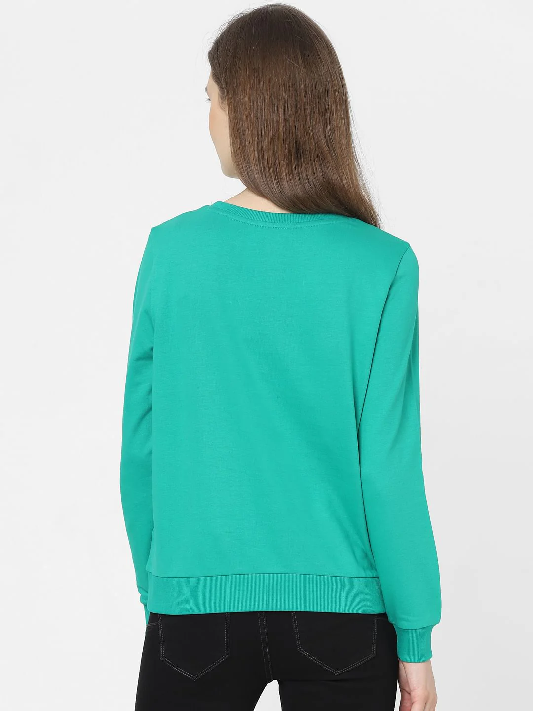 Green Printed Sweatshirt - Image 3