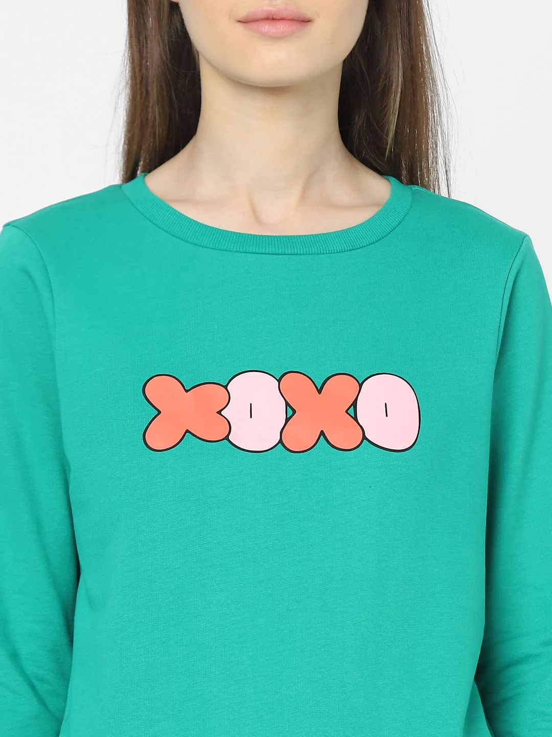 Green Printed Sweatshirt - Image 5