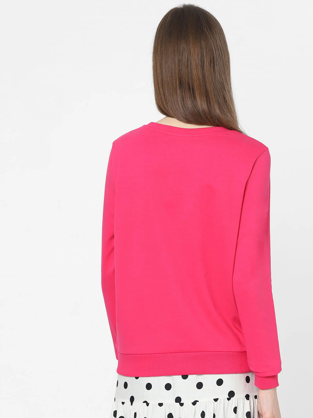Pink Printed Sweatshirt - Image 3