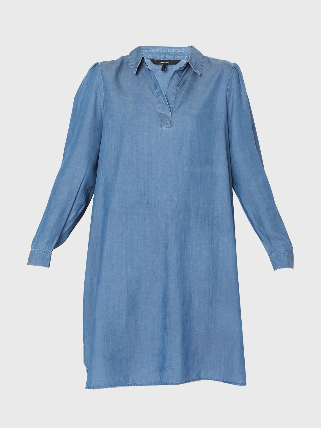 Blue Denim Shirt Dress - Image 7