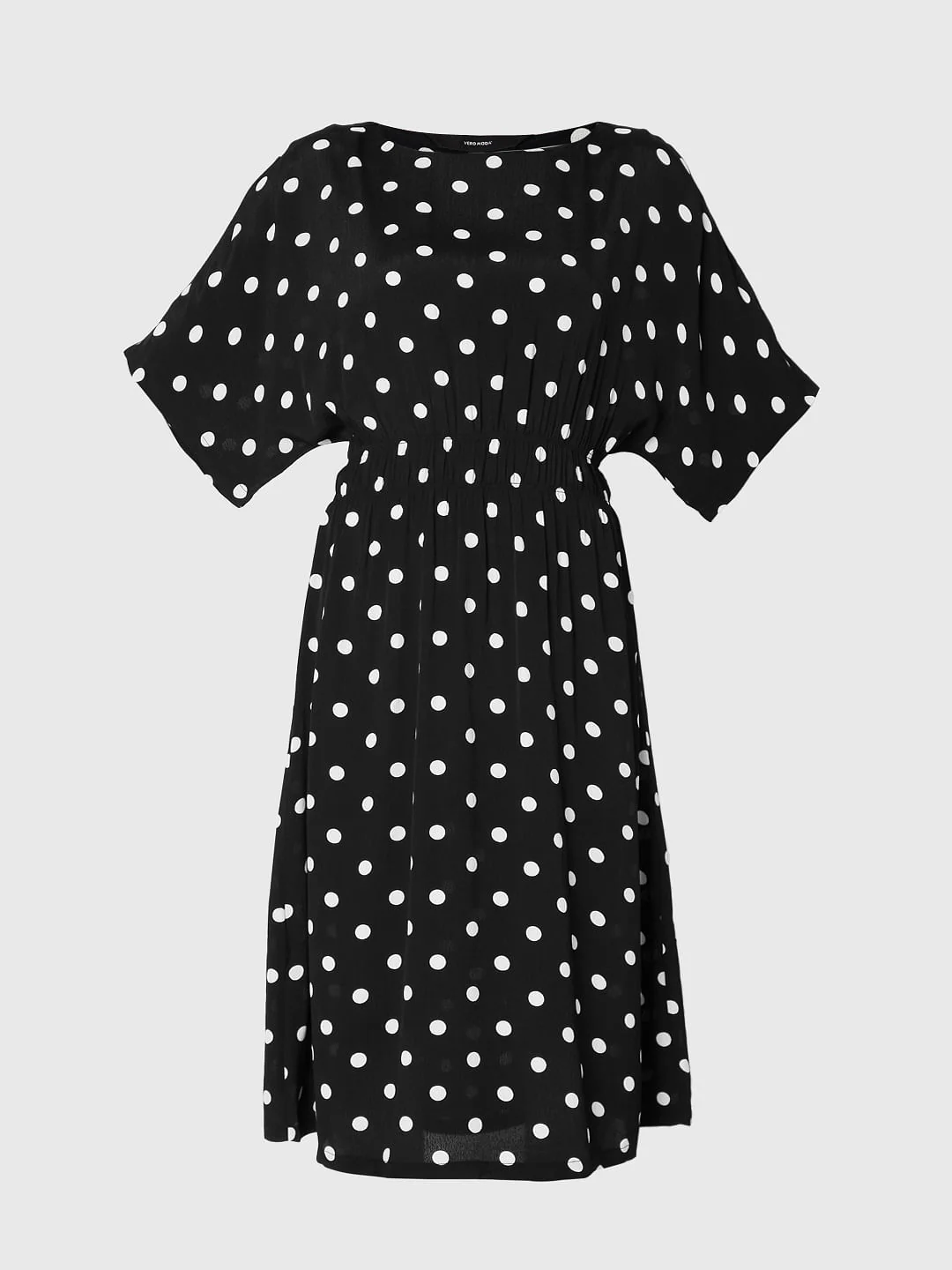 Black Polka Dot Dress - Image 6