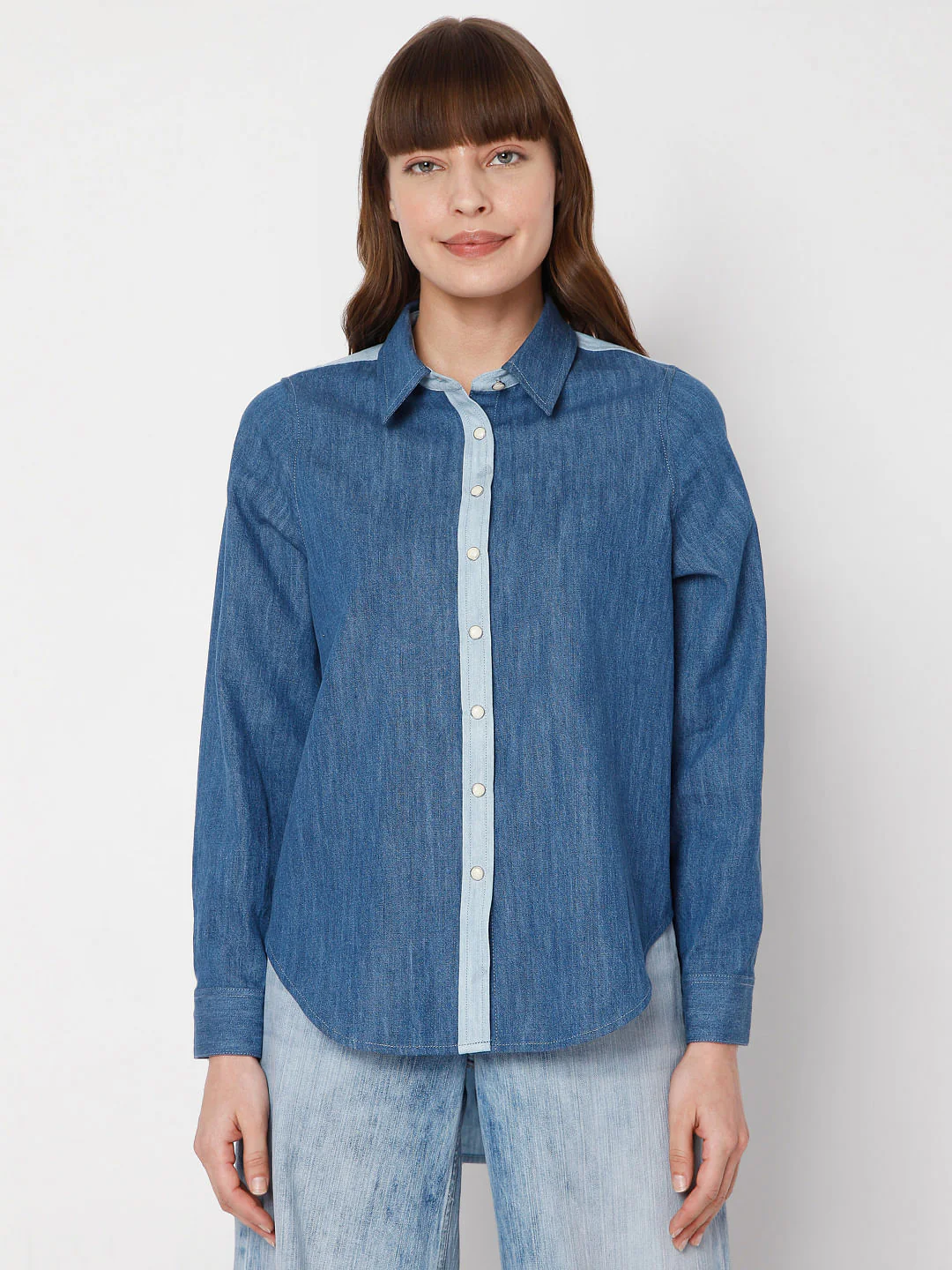 Blue Denim Shirt - Image 2