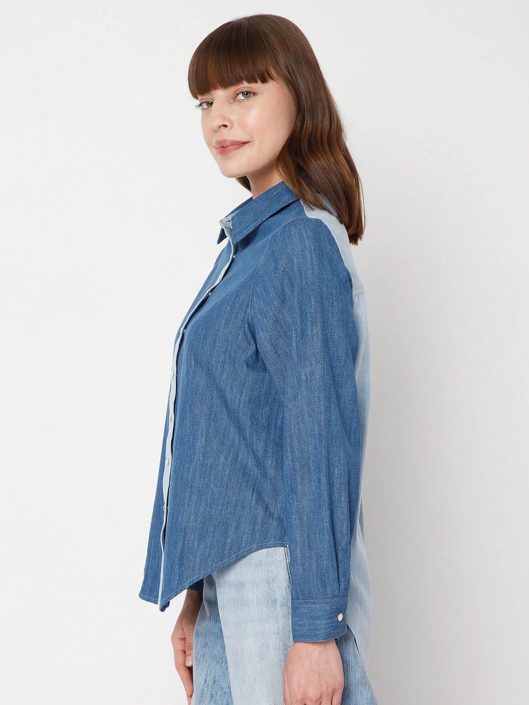 Blue Denim Shirt - Image 3