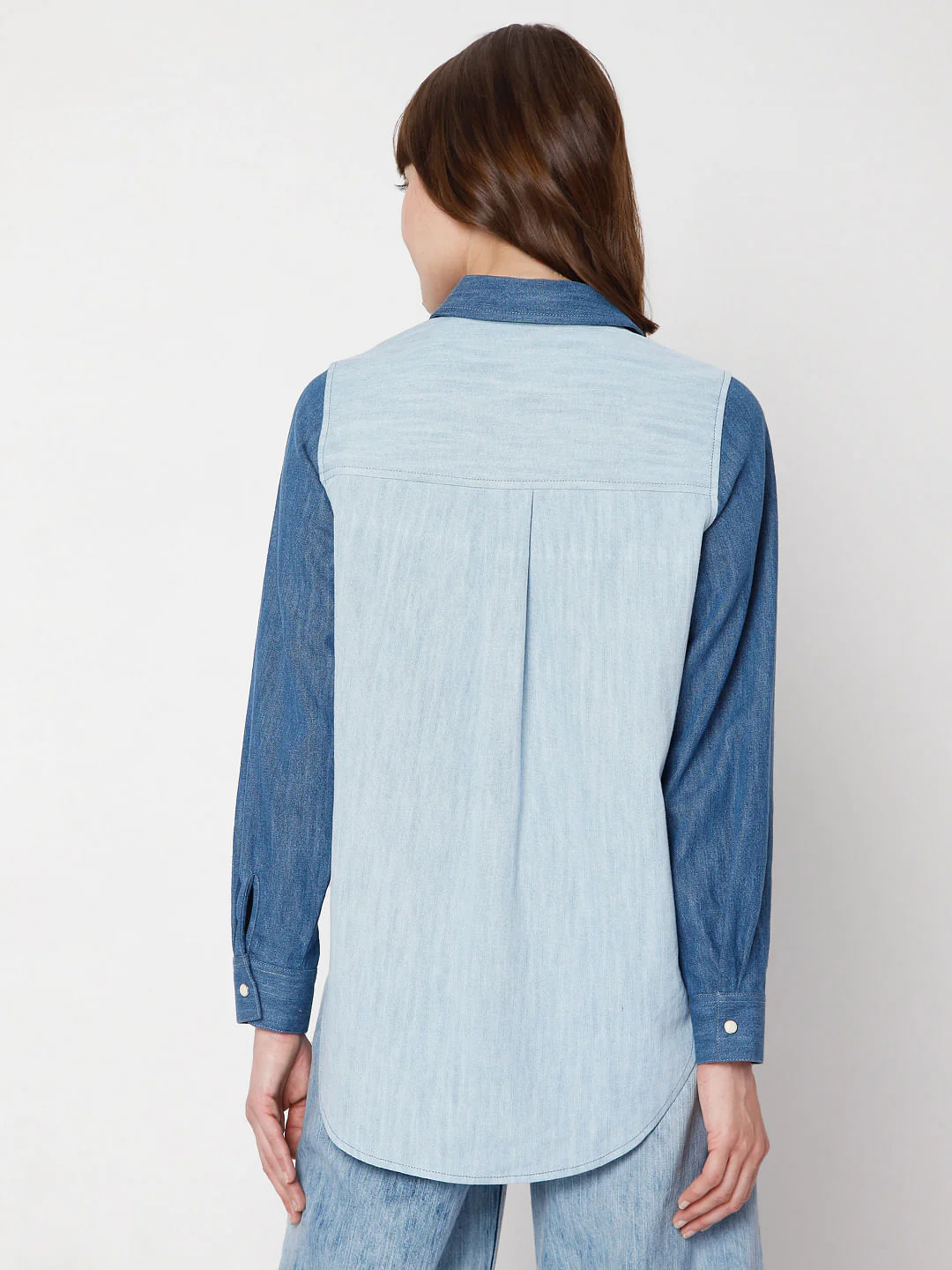 Blue Denim Shirt - Image 4