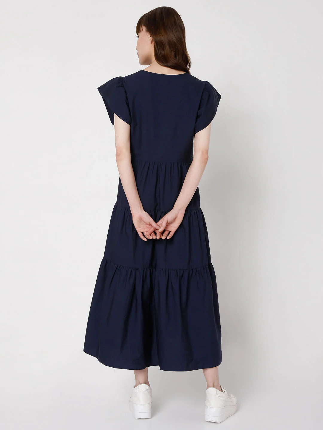 Blue Midi Dress - Image 4