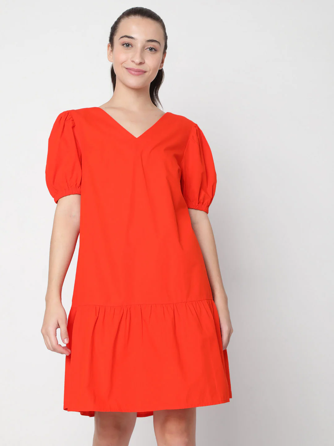 Red Shift Dress - Image 2