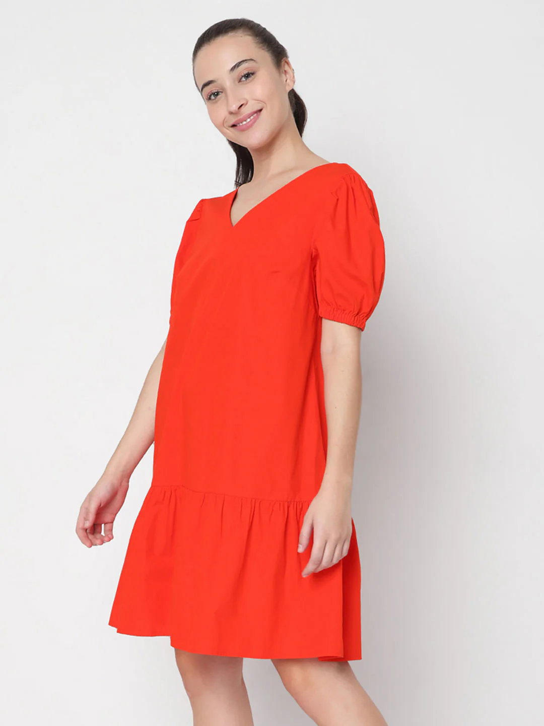 Red Shift Dress - Image 3