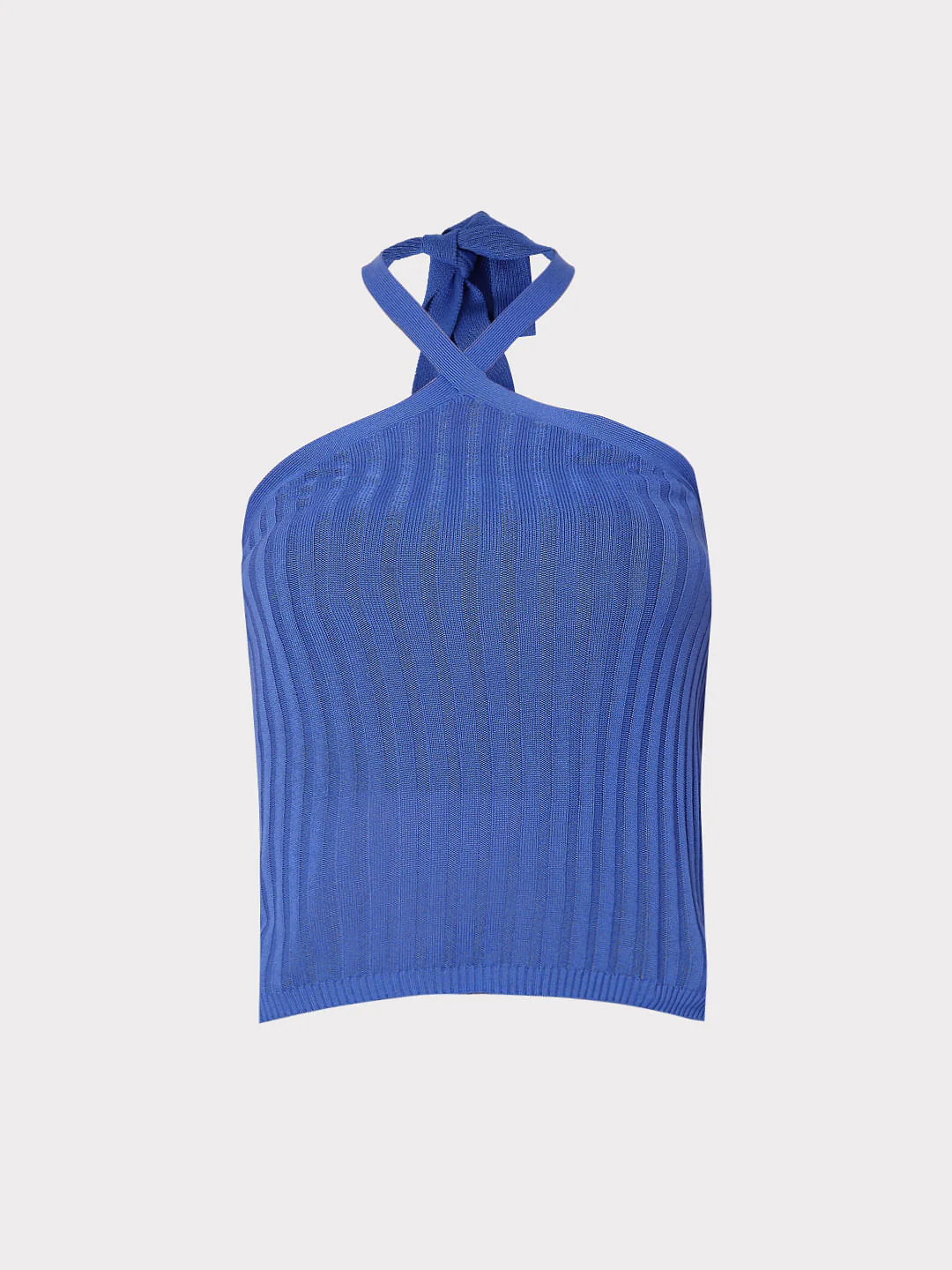 Blue Halter Neck Top - Image 7