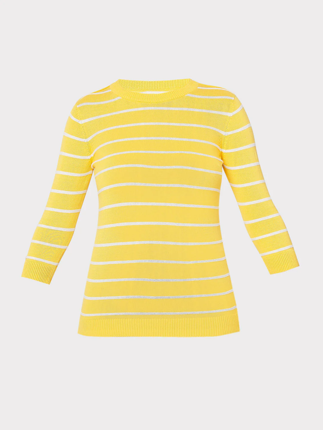 Yellow Striped Pullover - Image 7