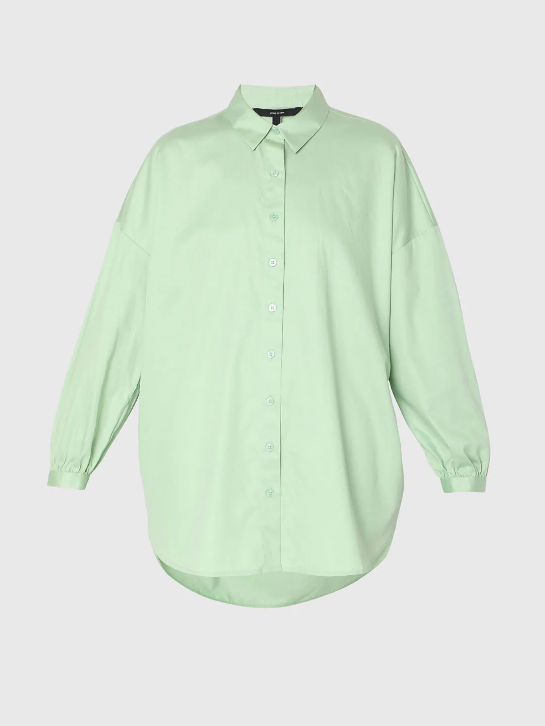Green High Low Shirt - Image 7