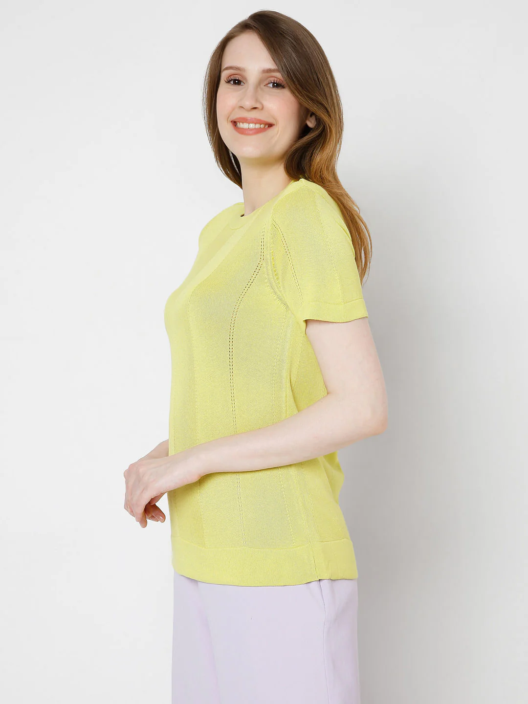 Yellow Knit Top - Image 3