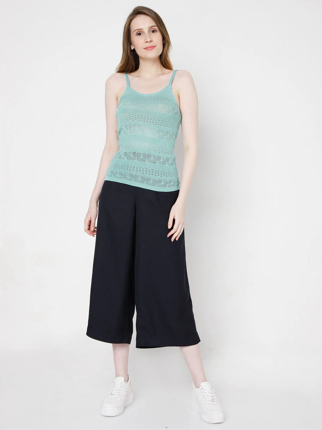 Green Crochet Knit Top - Image 5