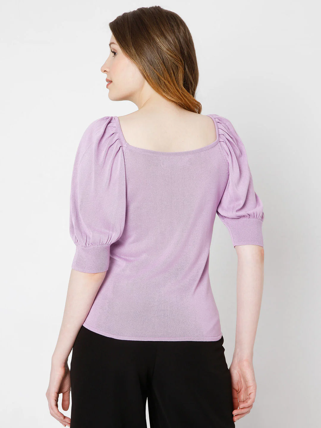 Lilac Knit Top - Image 4
