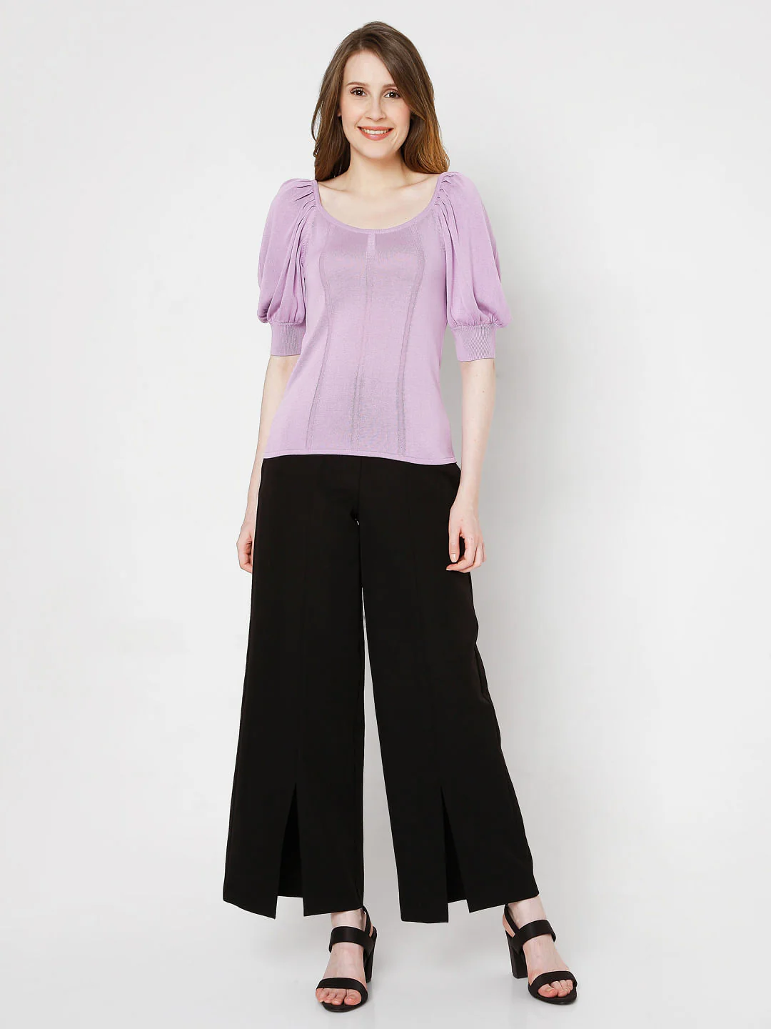 Lilac Knit Top - Image 5