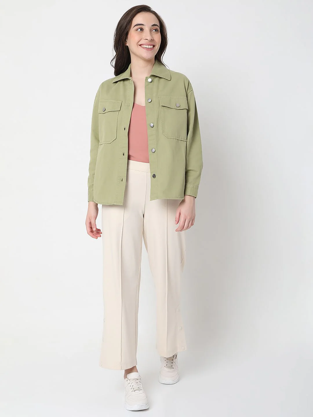Green Denim Jacket - Image 5