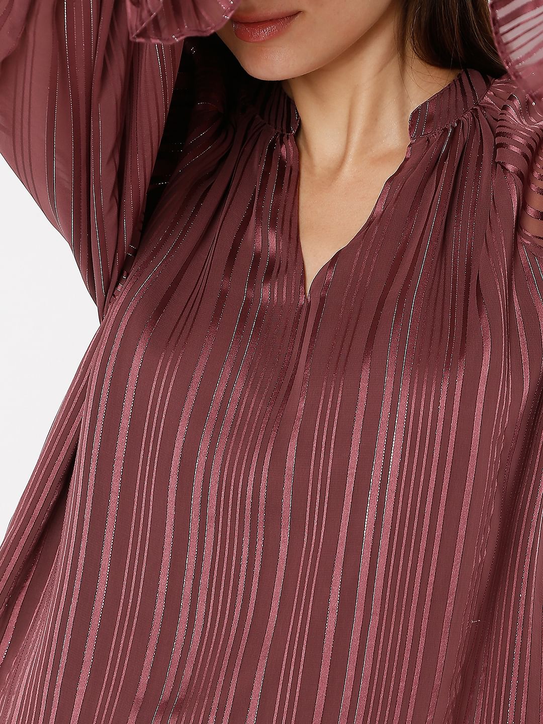 Violet Striped Top - Image 6