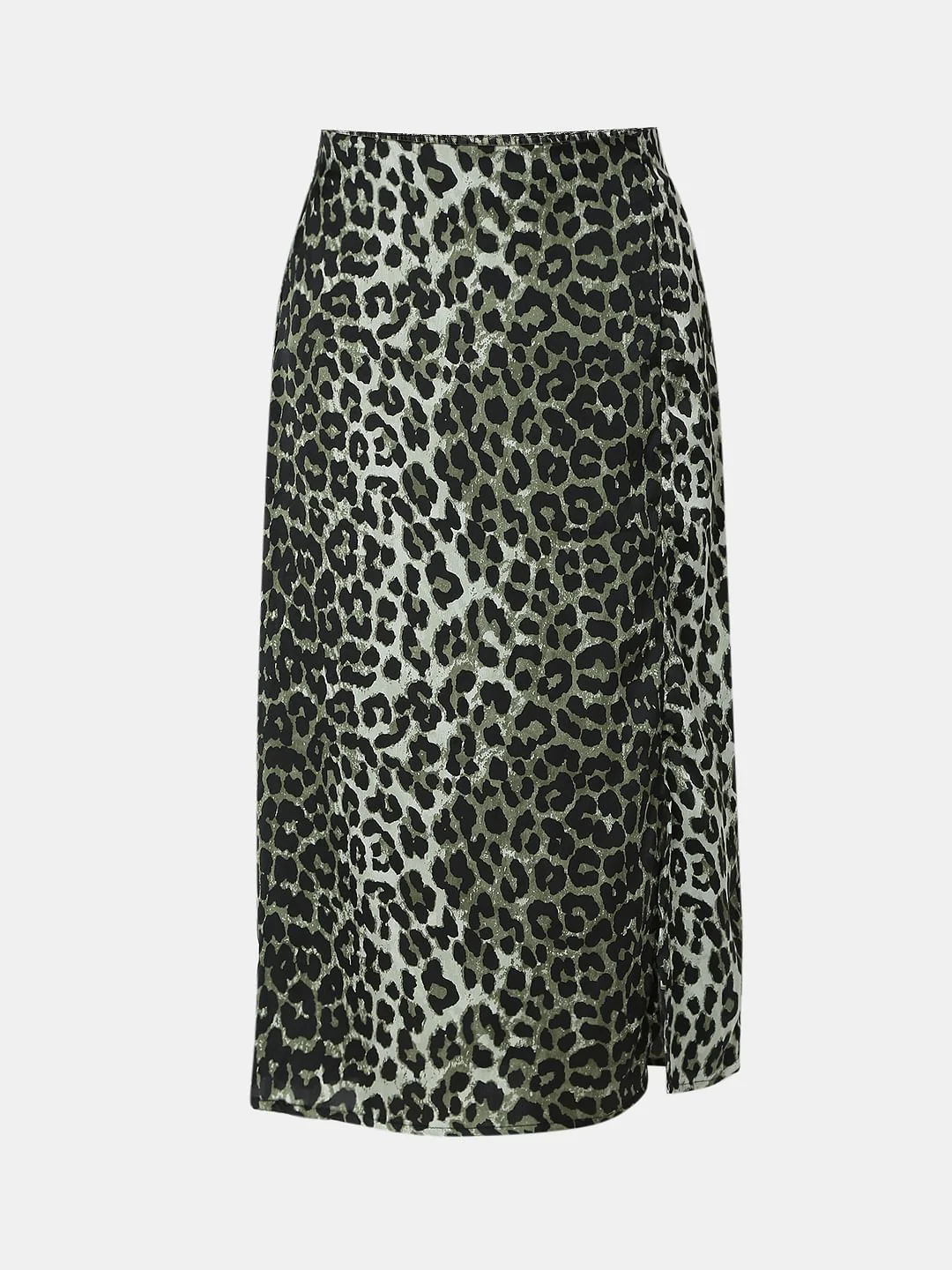 Green Animal Print Skirt - Image 7