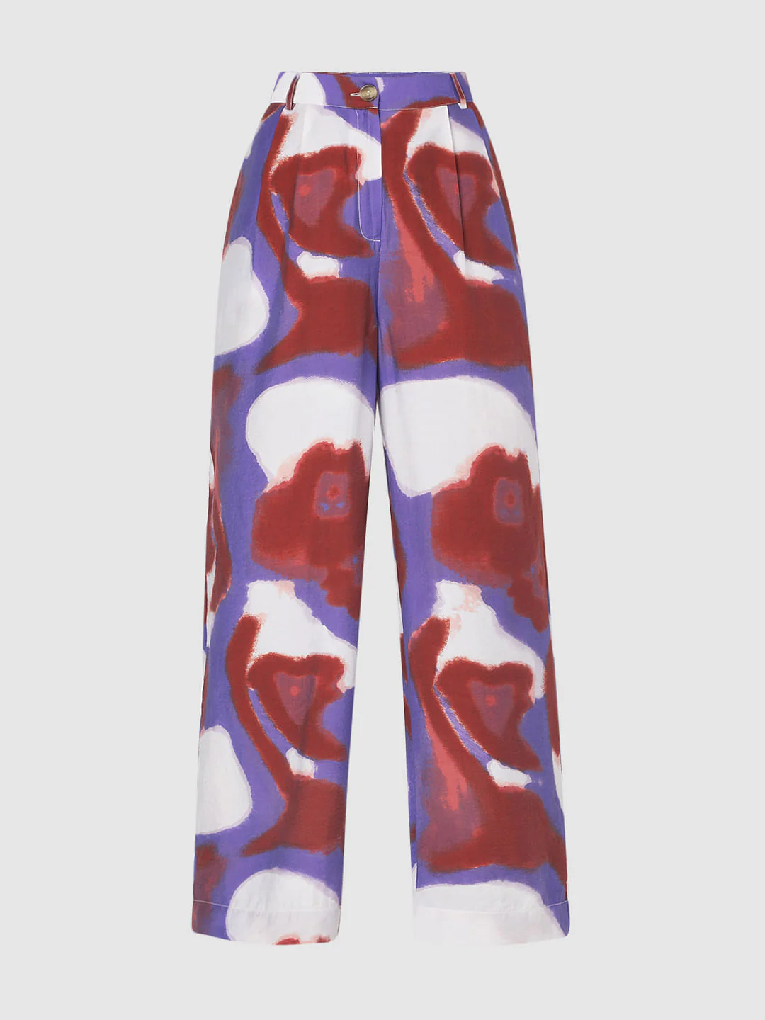 Multi-Coloured High Rise Printed Co-Ord Set Pants - Image 7