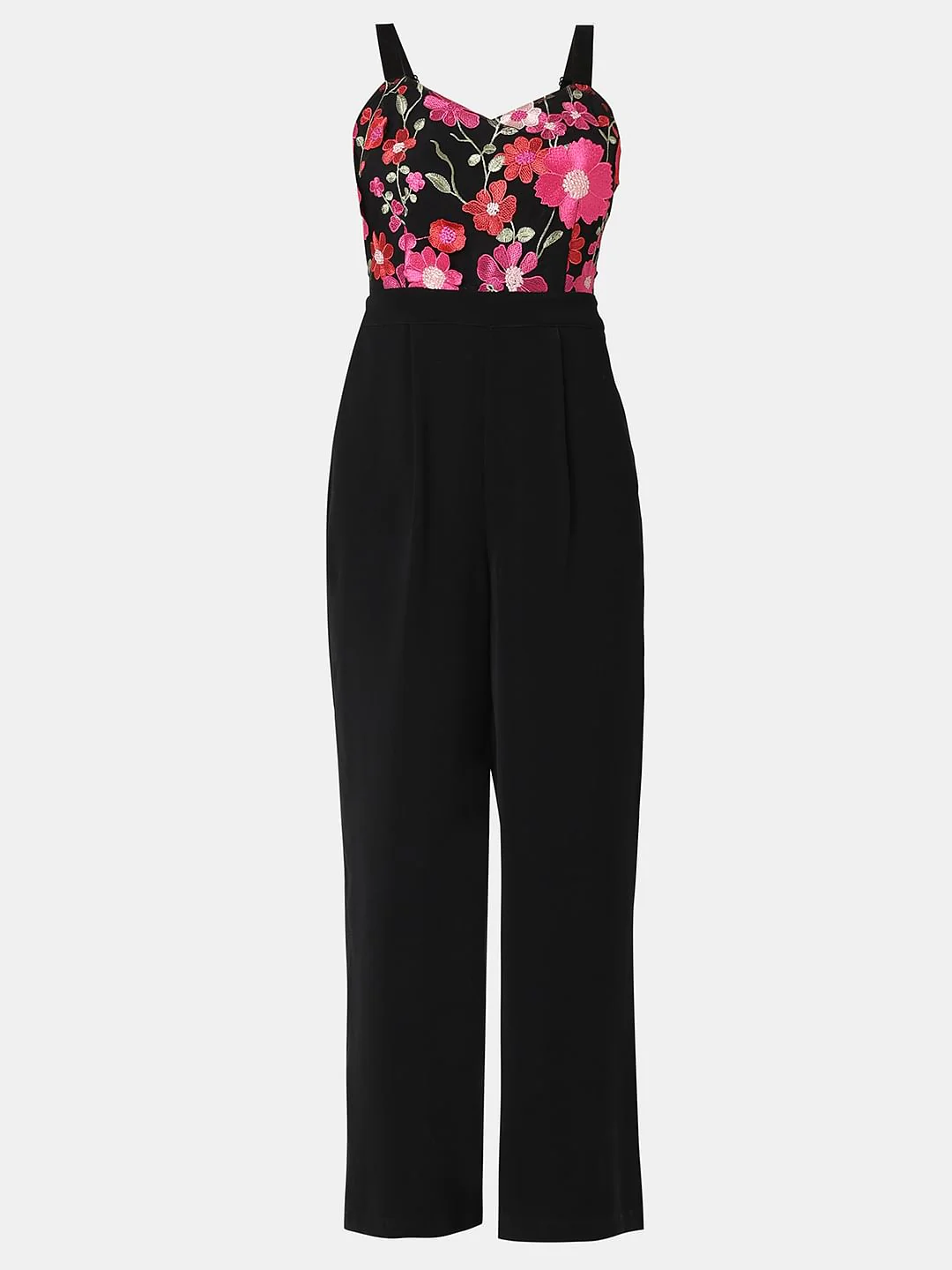 Marquee Black 3D Floral Jumpsuit - Image 6