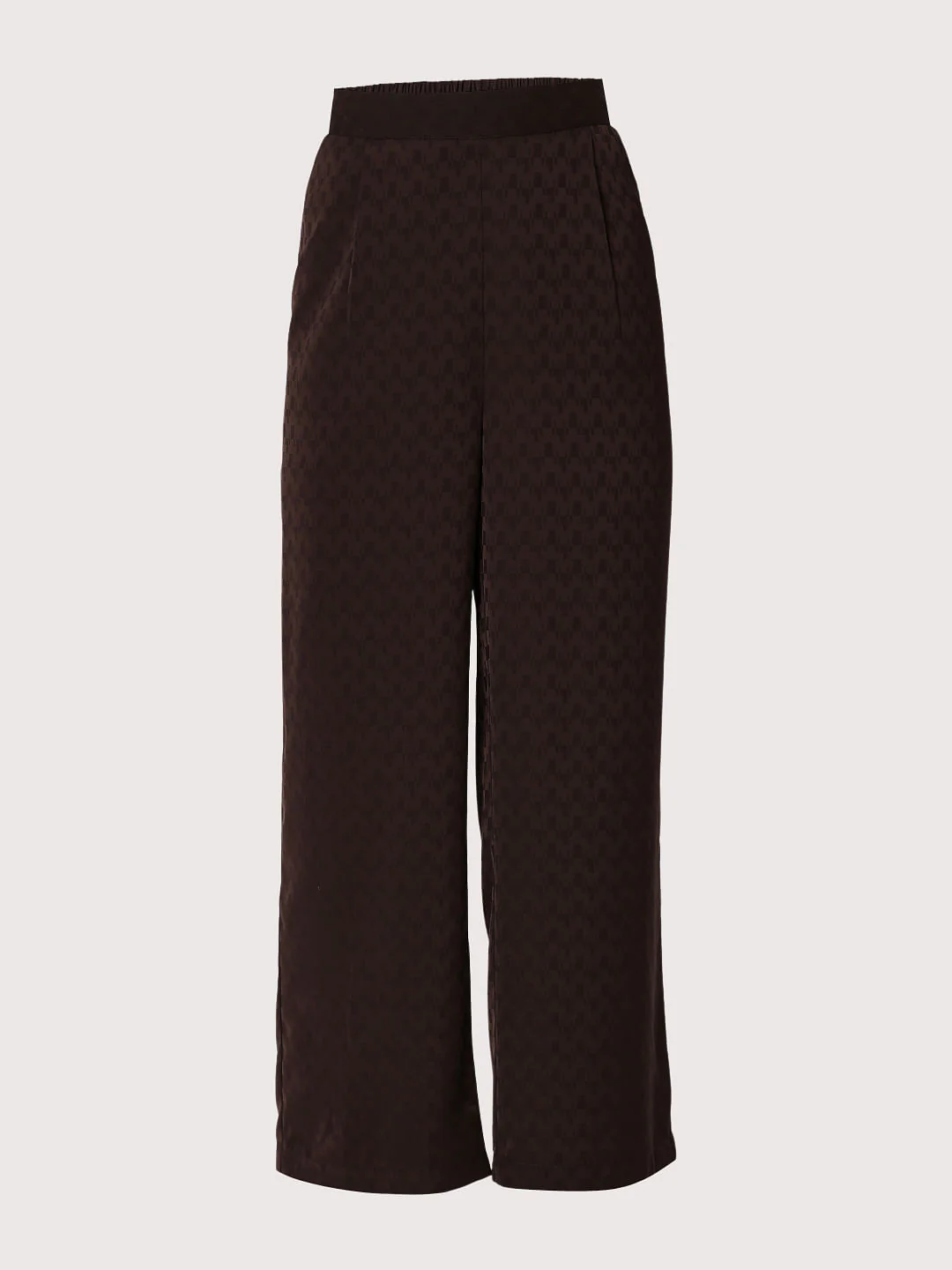 Brown High Rise Printed Co-Ord Set Pants - Image 7