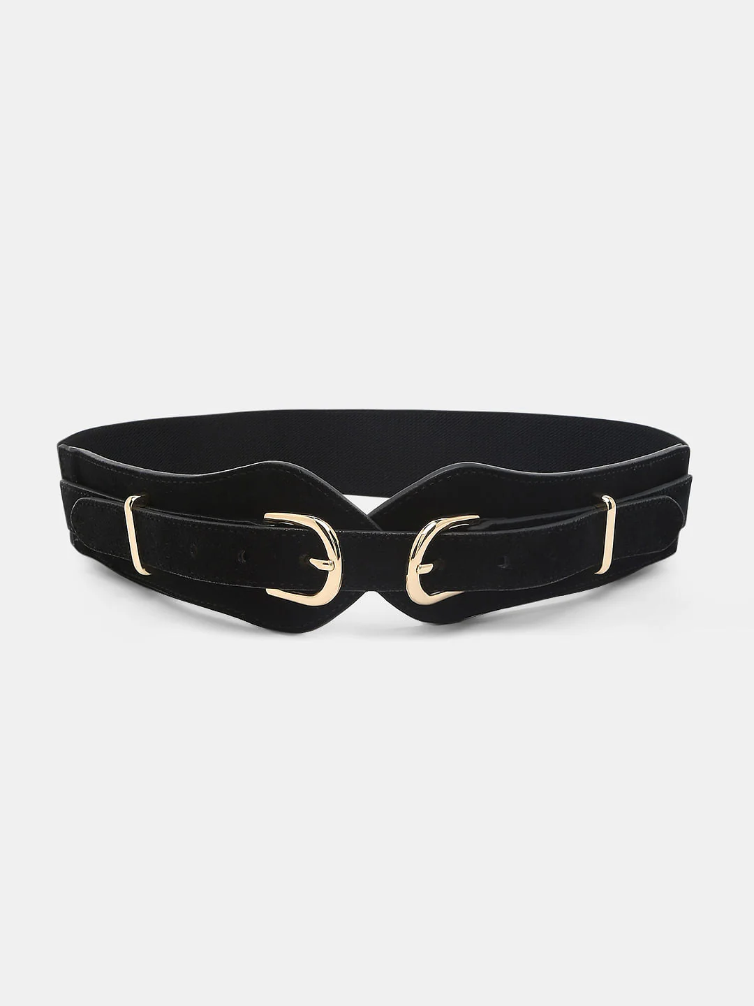 Black Suede Waist Belt - Image 2