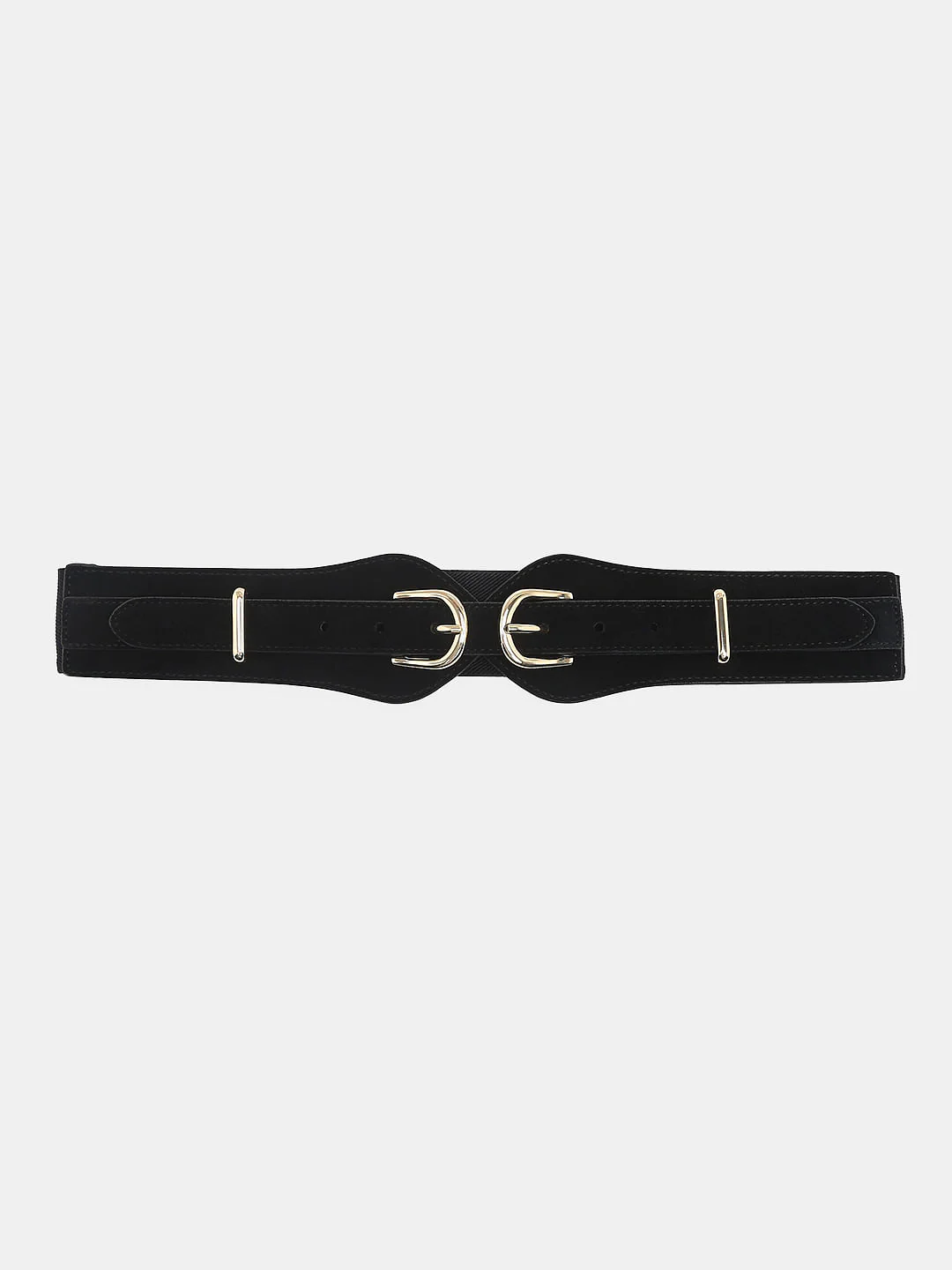 Black Suede Waist Belt - Image 3