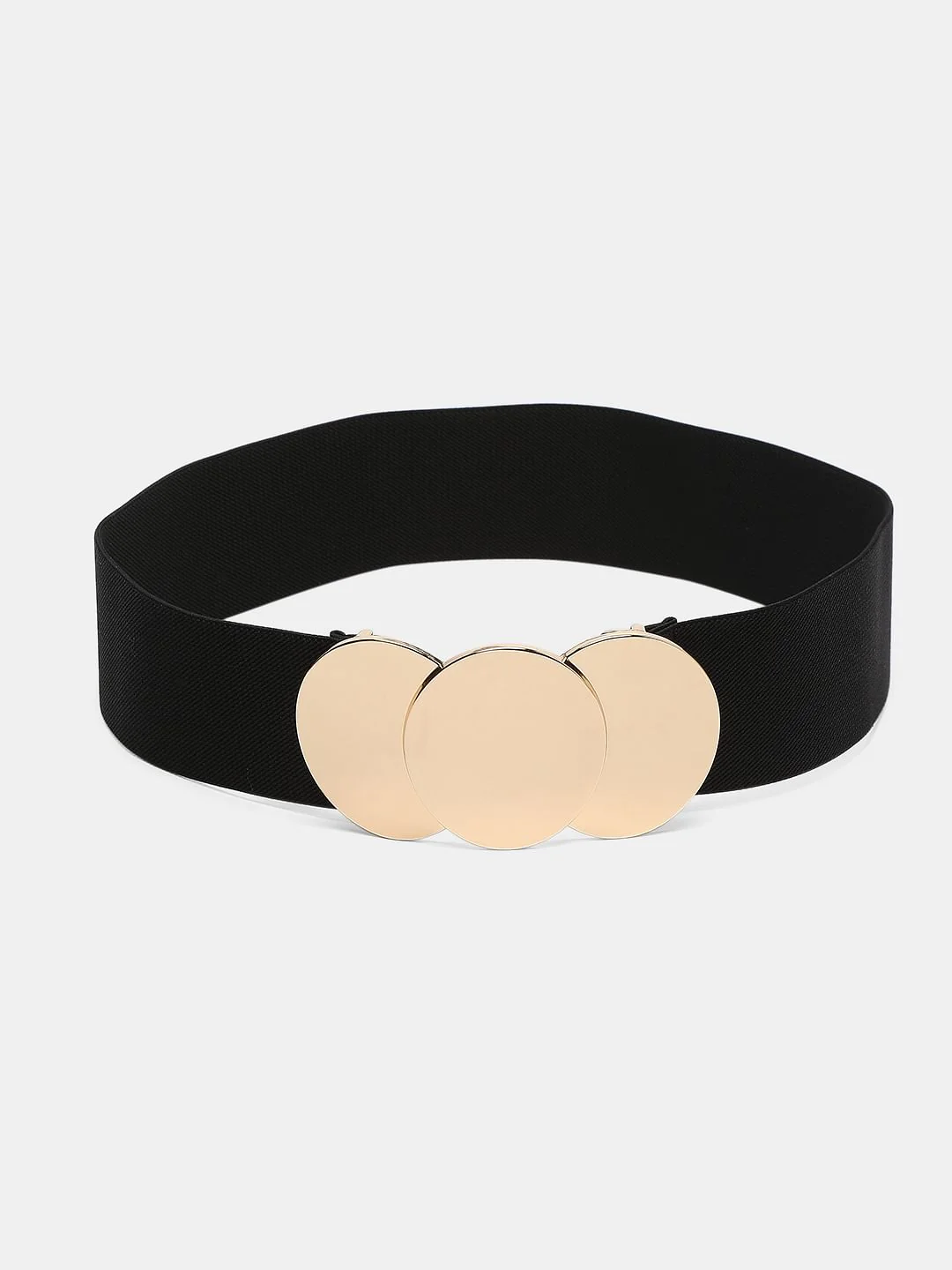 Black Elastic Waist Belt - Image 2