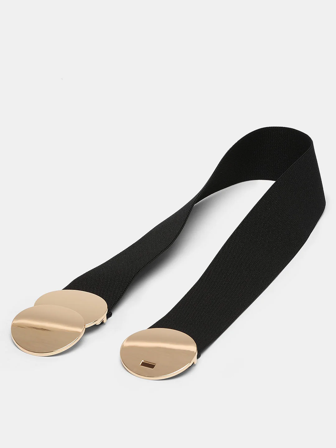 Black Elastic Waist Belt - Image 3
