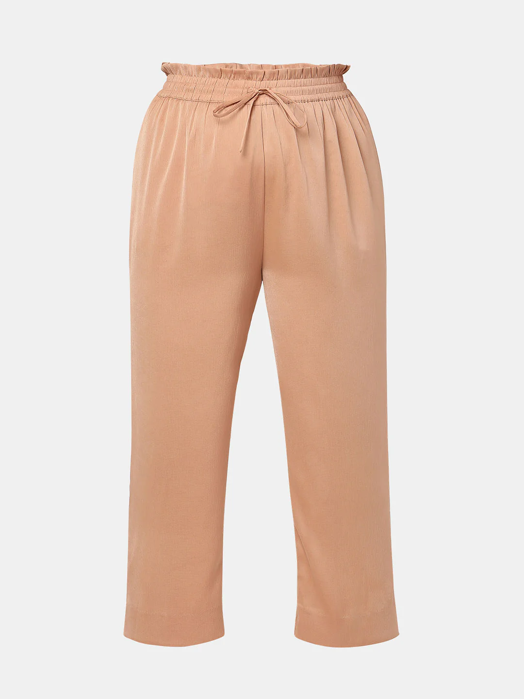 Curve Brown Wide Leg Co-Ord Pants - Image 7