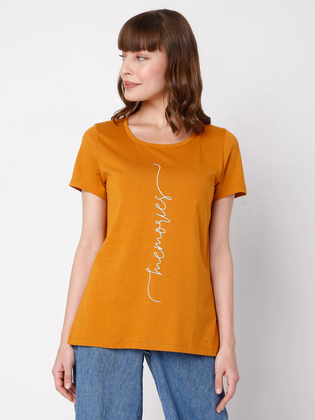 Brown Graphic T-Shirt - Image 2