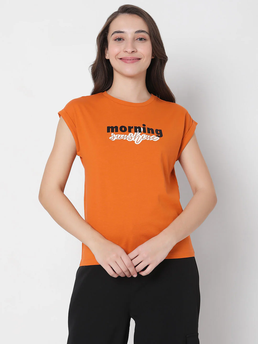 Orange Graphic T-Shirt - Image 2
