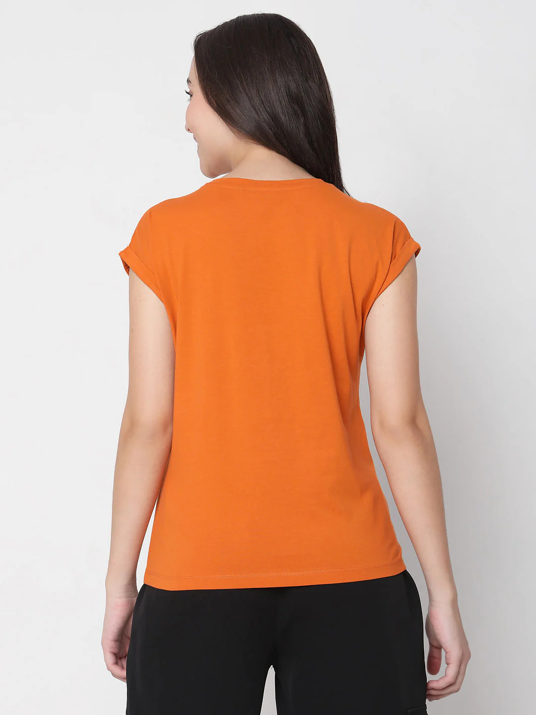 Orange Graphic T-Shirt - Image 4