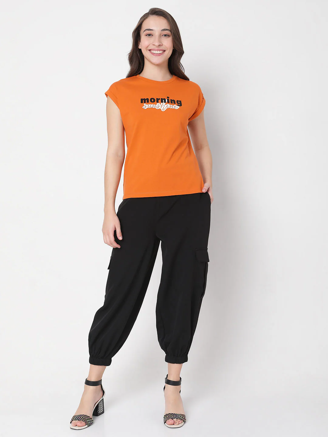 Orange Graphic T-Shirt - Image 5