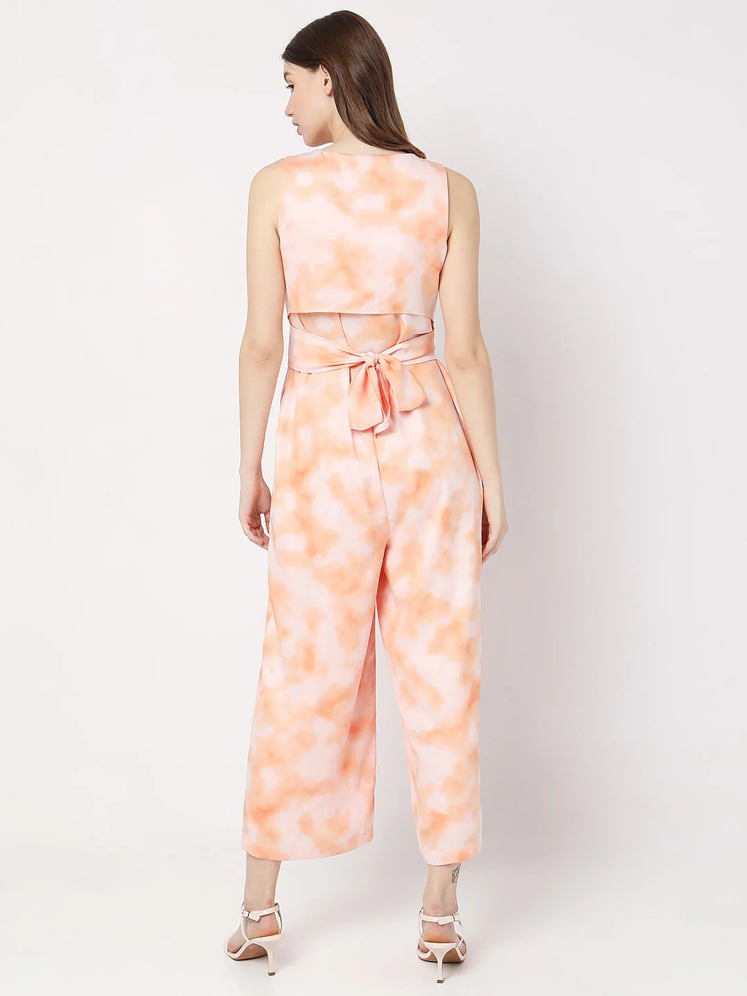 Peach Ombre Jumpsuit - Image 4