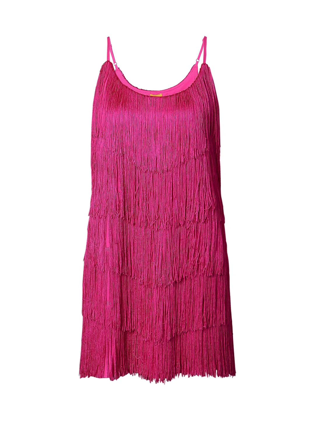 Marquee Pink Tassel Mini Dress - Image 7