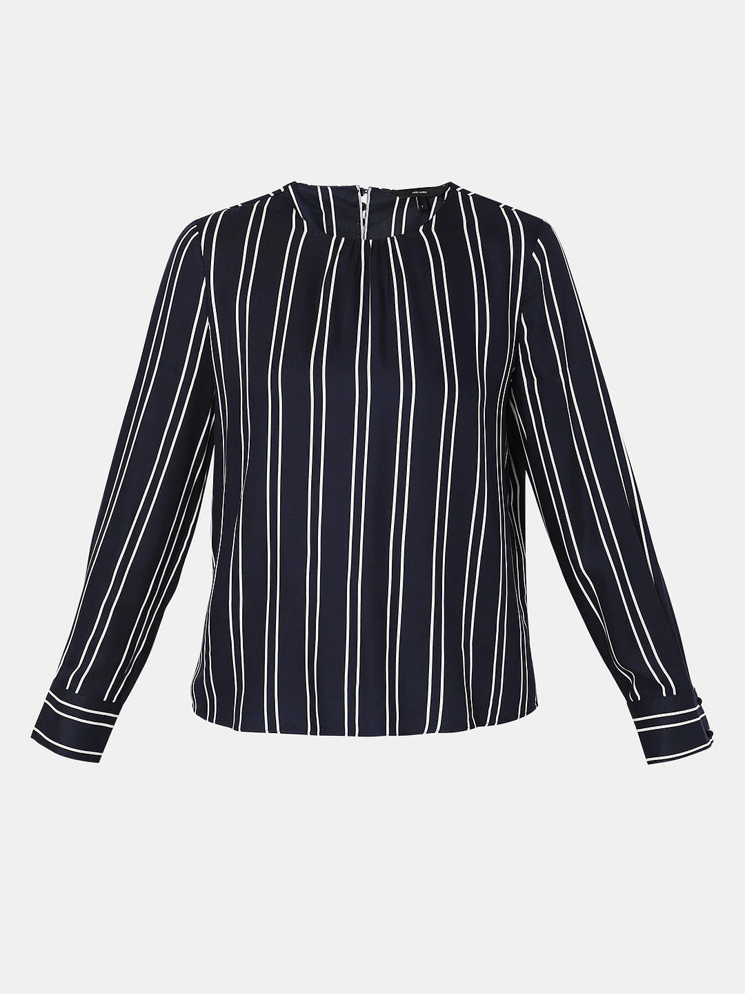 Navy Blue Striped Top - Image 7