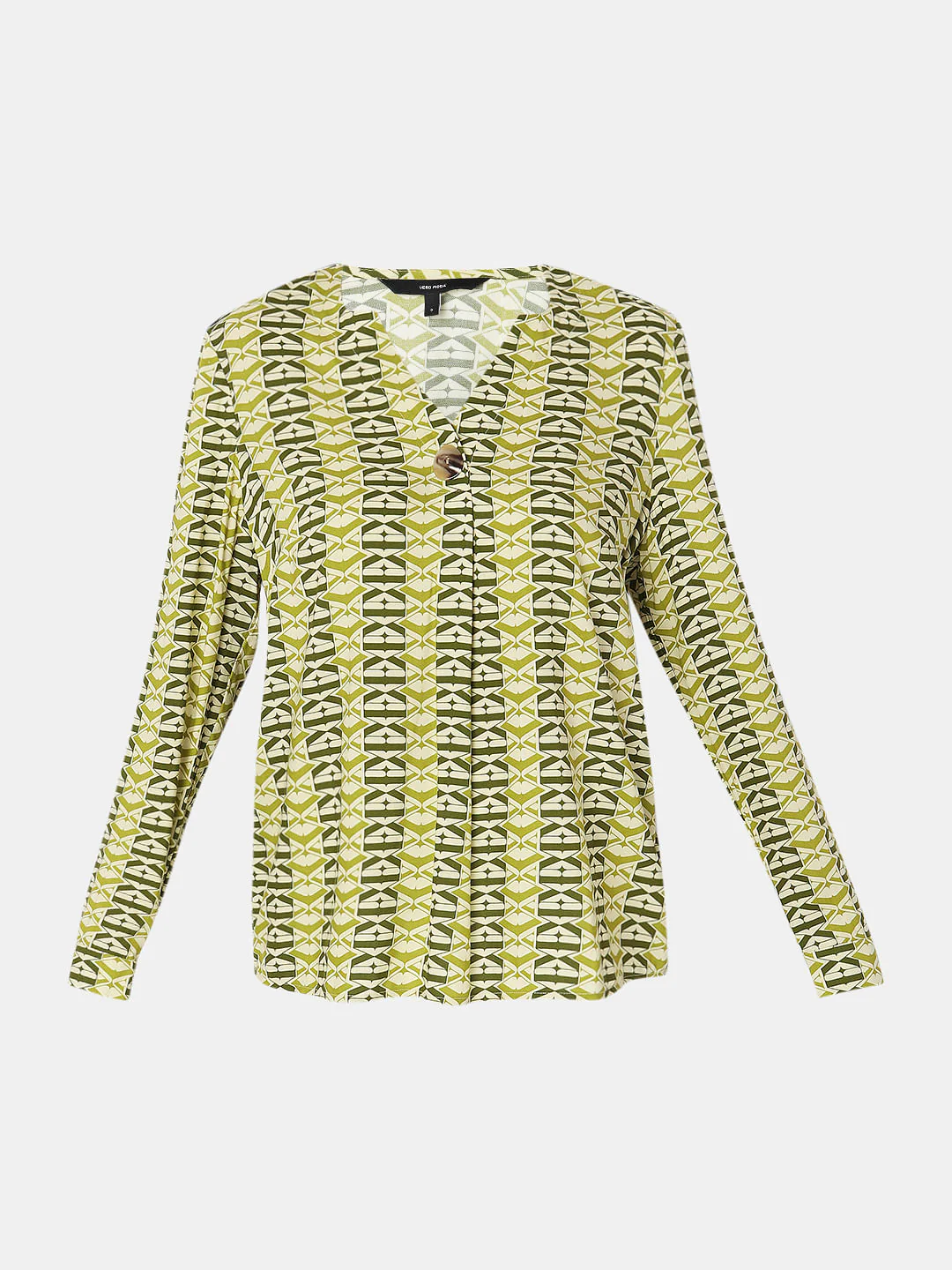 Green Printed Top - Image 7