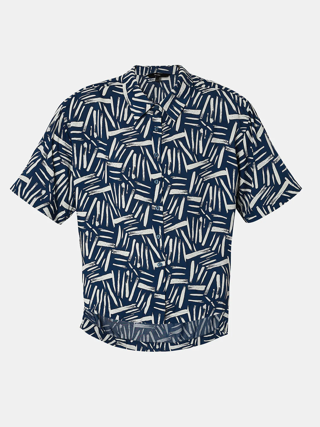Blue Printed Shirt - Image 7