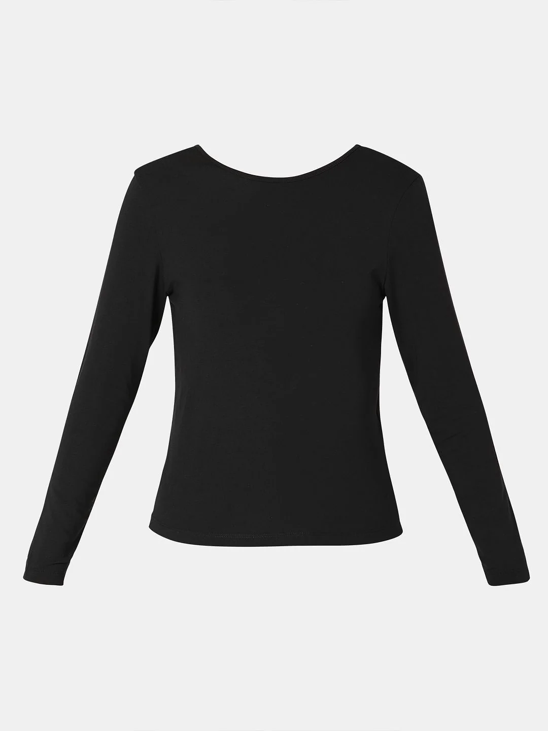 Black Full Sleeves T-Shirt - Image 7