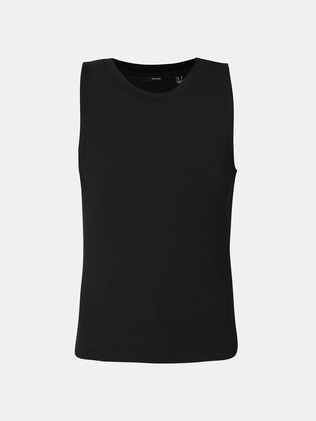 Black O-Neck Tank Top - Image 7