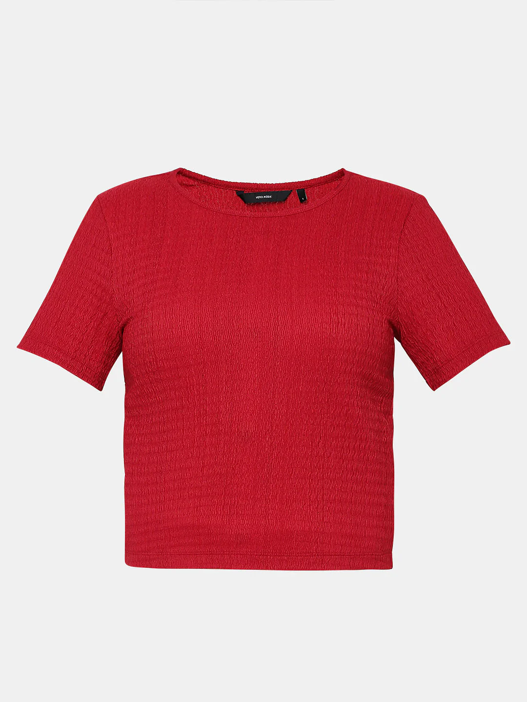 Red Textured Top - Image 7