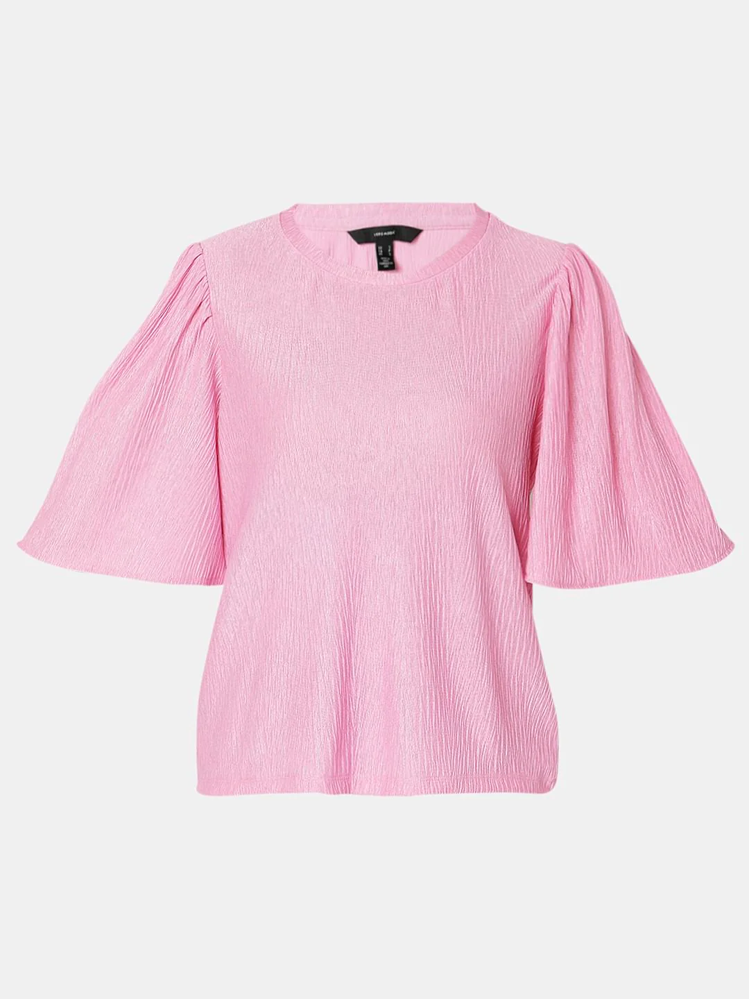 Pink Flared Sleeves Top - Image 7