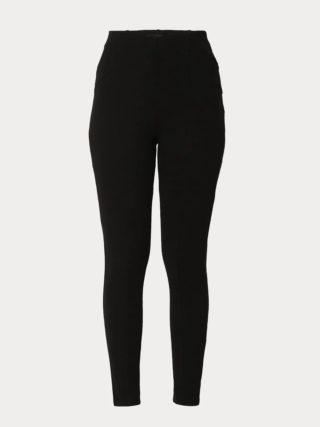Black High Rise Skinny Fit Jeggings - Image 7
