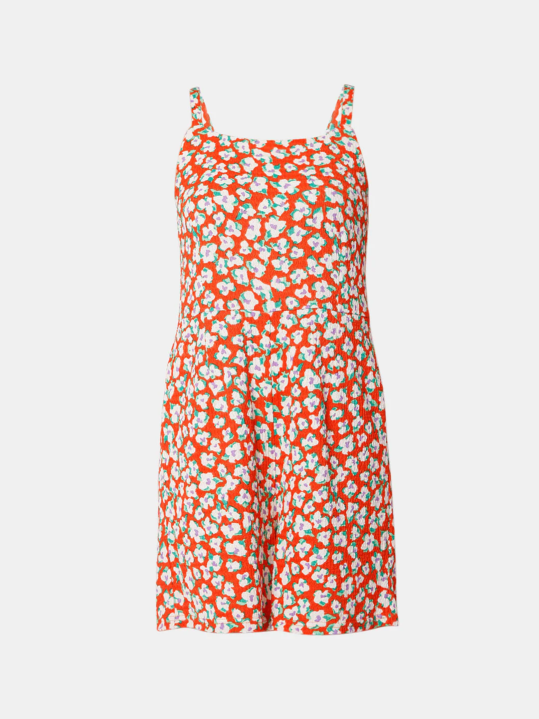 Red Floral Playsuit - Image 7